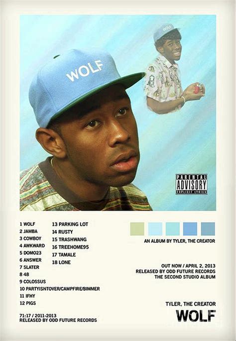 Tyler, the Creator Wolf Poster